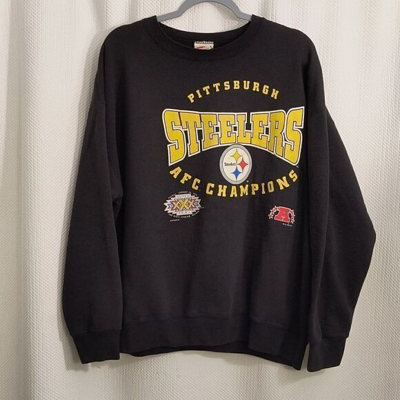 Vintage 1995 AFC Champion Steeler sweatshirt - Picture 1 of 6